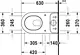 Duravit New Darling Back-to-Wall Toilet with Bidet Spray, Toilet Seat & Cover, and Cistern with Fittings and Fixing Set, White - Image 2