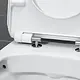 Duravit No.1 Wall-Hung Toilet with Toilet Seat & Cover, Internal Bidet Spray and Fixing Bolts, White - Image 5