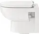 Duravit No.1 Wall-Hung Toilet with Toilet Seat & Cover, Internal Bidet Spray and Fixing Bolts, White - Image 6