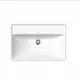 Duravit D-Neo Wall-Hung Basin 65 cm with Half Pedestal and Fixing Set, White - Image 5