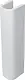 Duravit D-Neo Basin 65 cm with Full Pedestal and Fixing Set, White - Image 5