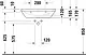 Duravit D-Neo Basin 65 cm with Full Pedestal and Fixing Set, White - Image 8