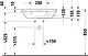Duravit D-Neo Basin 65 cm with Full Pedestal and Fixing Set, White - Image 3