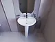 Sanipure Flora Full Pedestal Basin, Pergamon, 60 cm - Image 3
