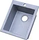 High Stone HI 302 S Granite Kitchen Sink, Silver, 41 × 50 cm, with 3 inch Waste Set - Image 2