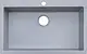 High Stone 308 Granite Kitchen Sink, Outer 78 × 50 cm, Inner 70 × 40 cm, Depth 20 cm, with Mixer Hole and 3 inch Waste, Light Grey Marble Pattern - Image 1