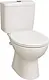 Ideal Standard Space S-Trap Toilet Set with Internal Bidet Spray, Heavy Toilet Seat & Cover, Cistern with Mechanism and Fixing Set, Pergamon - Image 2