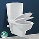 San Remo Combi Wall-Hung Toilet G6472 with Internal Bidet Spray, Handle and Soft-Close Seat & Cover - Image 1