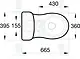 San Remo Combi Wall-Hung Toilet G6472 with Internal Bidet Spray, Handle and Soft-Close Seat & Cover - Image 5