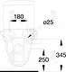 San Remo Combi Wall-Hung Toilet G6472 with Internal Bidet Spray, Handle and Soft-Close Seat & Cover - Image 6