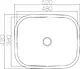 Turkish Aseel Kitchen Sink AS 20 Size 38 × 48 cm with Tutunji 3 inch Waste and Strainer - Image 4