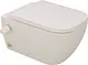 Sanipure Magnus Hydrojet 250849 Wall-Hung Toilet White with Internal Bidet Spray and Soft-Close Toilet Seat & Cover - Image 3