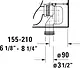 Duravit Happy D.2 Back-to-Wall Combination S/P White with Soft-Close Toilet Seat & Cover, Cistern with Mechanism, Internal Bidet Spray and Fixing Set - Image 11