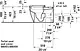 Duravit Happy D.2 Back-to-Wall Combination S/P White with Soft-Close Toilet Seat & Cover, Cistern with Mechanism, Internal Bidet Spray and Fixing Set - Image 6