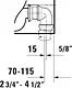 Duravit Happy D.2 Back-to-Wall Combination S/P White with Soft-Close Toilet Seat & Cover, Cistern with Mechanism, Internal Bidet Spray and Fixing Set - Image 9