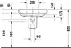 Duravit Happy D.2 Basin White 2316650000 Size 65 cm with Wall-Hung Column 0858280000 - Image 5