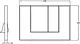 Kludi RAK RAK 80000 Concealed Cistern with Full Frame and Flush Plate RAK80010.BK1 Black - Image 4