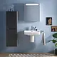 Duravit No.1 Basin with Wall-Hung Column, White, 55 cm with Fixing Set - Image 5