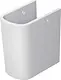 Duravit No.1 Basin with Wall-Hung Column, White, 55 cm with Fixing Set - Image 6