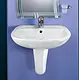 Ideal Standard Sofia Basin, 55 cm, with Semi-Pedestal — White - Image 1