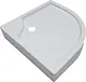 Ideal Standard G8539 Corner Shower Tray with Side Panel, 90 × 90 cm, White - Image 2
