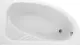 Green Land Bathtub 160 × 90 cm, Right, White - Image 2