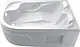 Ideal Standard Tonic Bathtub Right G8822 - Left G8834, 180 × 120 cm with Chrome Handle - Image 1
