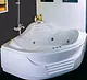 Ideal Standard Niagara Plus G9206 Jacuzzi 140 × 140 cm, Waterfall New Combi 18 System, Chrome Jets, Waste, Panels & Frame — Pergamon - Image 1