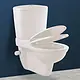 Ideal Standard San Remo Combi Toilet with Shower, Toilet Seat & Cover with Shower and Handle - Image 7