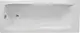 El Tib Super Paris Bathtub 180 × 80 cm, Front Panel Only with Frame, White - Image 1