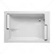 Duravit Florence Bathtub 800460 Size 196 × 136 × 45.5 cm with Pillows - Image 2