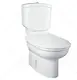 Ideal Standard Manta Toilet P-Trap, White, with Internal Bidet Spray, Soft-Close Toilet Seat & Cover, Cistern with Mechanism and Fixing Set - Image 2