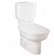 Ideal Standard Manta Toilet P-Trap, White, with Internal Bidet Spray, Soft-Close Toilet Seat & Cover, Cistern with Mechanism and Fixing Set - Image 3