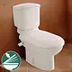 Ideal Standard Manta Toilet P-Trap, White, with Internal Bidet Spray, Soft-Close Toilet Seat & Cover, Cistern with Mechanism and Fixing Set - Image 7