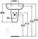 Ideal Standard Playa Bathroom Set, White: Wall-Hung Toilet and 65 cm Basin with Wall-Hung Column - Image 6