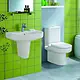Ideal Standard Playa Bathroom Set, White: Wall-Hung Toilet and 65 cm Basin with Wall-Hung Column - Image 8