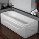 Ideal Standard New Florida GA927 Bathtub 140 × 70 cm, Front Panel Only with Frame, Pergamon - Image 2