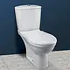 San Remo Toilet with Shower, Toilet Seat & Cover, Cistern and Fixing Set, Pergamon - Image 1