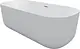 Bali One-Piece Bathtub with Side Panel, 170 × 80 cm, White - Image 2