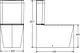 Sanipure Titan Bathroom Set White, Back-to-Wall Toilet Combination with Soft-Close Seat & Cover and 80 cm Basin with Full Pedestal - Image 4