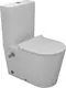 Sanipure Titan Bathroom Set White, Back-to-Wall Toilet & 80 cm Basin with Half Pedestal - Image 2
