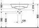 Duravit Java Countertop Basin 65 cm, Pergamon - Image 5