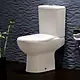 Ideal Standard Plan P-Trap Toilet, White, with Soft-Close Seat, Cistern with Mechanism, Internal Bidet Spray and Fixing Set - Image 5