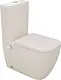 Sanipure Magnus Back-to-Wall Toilet S/P White 2108490079 with Hydrojet Internal Bidet Spray, Toilet Seat & Cover, Cistern with Mechanism and Fixing Set - Image 3