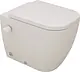Sanipure Magnus Mini Toilet White with Soft-Close Toilet Seat & Cover, Internal Bidet Spray and Fixing Set - Image 2