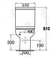 Ideal Standard Playa Bathroom Set, 65 cm Wall-Hung Basin & Toilet, White - Image 6