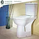 Ideal Standard San Remo Special Needs S/P-Trap Toilet Combination with Seat, Cistern, Internal Bidet & Fixing Set, White - Image 1