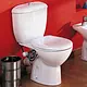 Ideal Standard Sofia Toilet Combination, White, with Cistern, Mechanism, Heavy Toilet Seat & Cover and Fixing Set - Image 2
