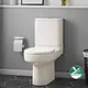 Ideal Standard Playa P-Trap Toilet with Soft-Close Toilet Seat & Cover, Cistern, Mechanism, Internal Bidet Spray and Fixing Set, Pergamon - Image 1