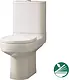 Ideal Standard Playa P-Trap Toilet with Soft-Close Toilet Seat & Cover, Cistern, Mechanism, Internal Bidet Spray and Fixing Set, Pergamon - Image 2